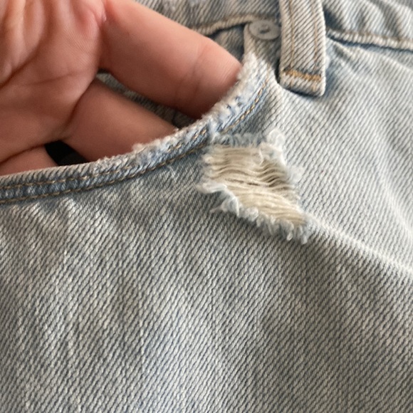 ❌SOLD❌NWT Ksubi Button Fly Frayed Hem Light Blue Denim Mini Skirt💙💙💙 - Picture 13 of 14